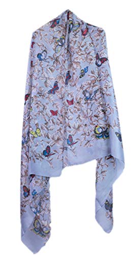 Foulard écharpe femme gris en taille unique pour affronter le froid