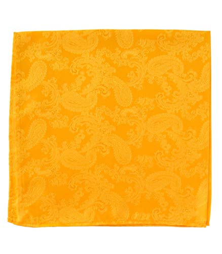Traje Regional Pañuelo Damasco Amarillo - AMARILLO, 100x100 cm