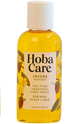 The Original Jojoba Company - HobaCare Jojoba 4.2 oz. (125 mL) รขโฌโ Pure Jojoba for Face and Skin รขโฌโ Essential Jojoba for Hair, Scalp, and Cuticles -100% Pure Jojoba The Original Jojoba Company - HobaCare Jojoba 4.2 oz. (125 mL) รขโฌโ Pure Jojoba for Face and Skin รขโฌโ Essential Jojoba for Hair, Scalp, and Cuticles -100% Pure Jojoba