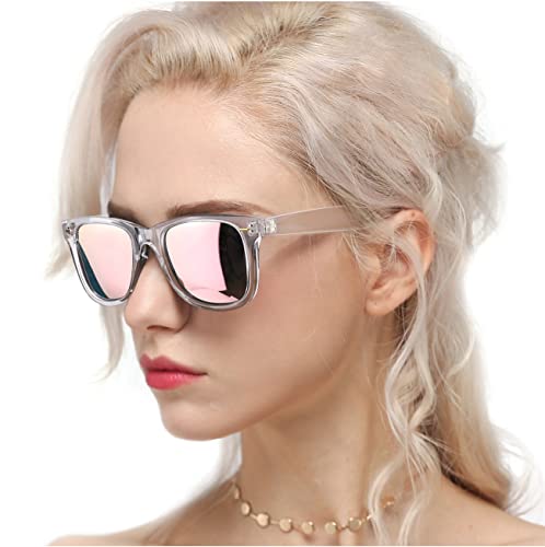 Image of Myiaur Fashion Sunglasses Womens Polarised Mirror 99.99% UV Protection