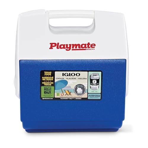 Igloo Playmate Pal 7 Qt Cooler, Blue/White - image 7