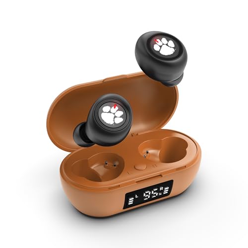 Image of SOAR Collegiate True Wireless Earbuds v.7, Clemson Tigers