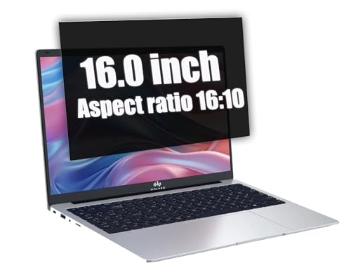 Image of NAXTON Privacy Screen guard for LAPTOP 16.0 INCH (aspect ratio 16:10) FIX TYPE - No Eye Strain | Anti Blue Light + Anti Glare | No Dry Eyes | Privacy Screen [Bubble Free], [Anti-Scratch], Customised for full Screen cover - NOT A TEMPERED GLASS (16.0 Inch (aspect ratio 16:10 Square type)