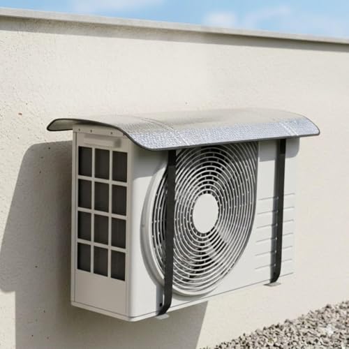 Image of Aluminium AC Outdoor Unit Cover | Heat-Insulated | Weather-Resistant| Improves Energy Efficiency & Extends AC Lifespan | For Split AC 1.5 and 2 Ton (PANI WALA OUTDOOR)