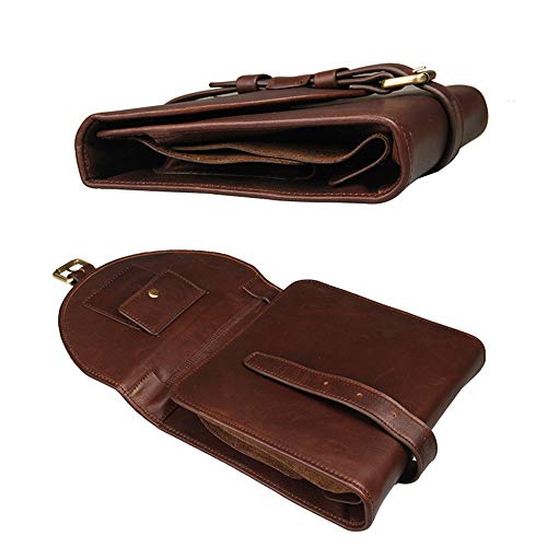 Bolsa para tabaco y estuche de cuero para pipas de fumar moderna 8