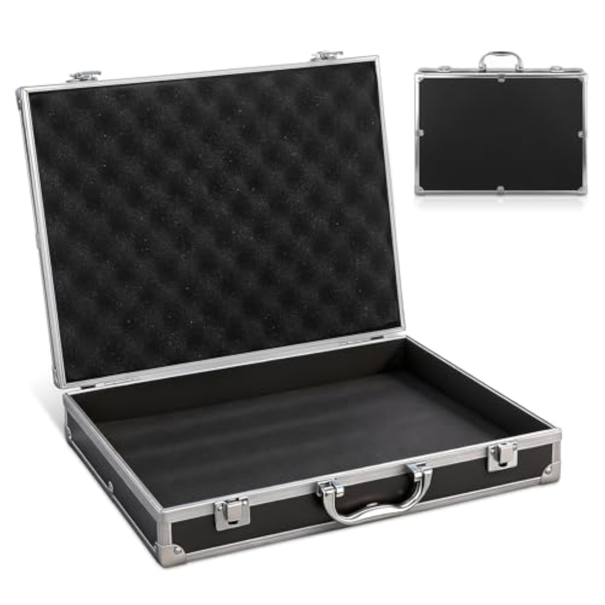 Lockable Aluminum Alloy Tools Case, Portable Storage Box