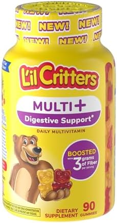 L’il Critters Multi + Digestive Support* 90ct L’il Critters Multi + Digestive Support* 90ct