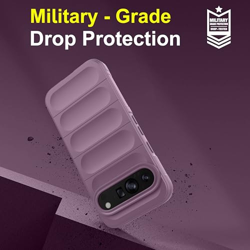 Image of Zapcase Back Case Cover for Google Pixel 9 Pro | Compatible for Google Pixel 9 Pro Back Cover | Liquid Silicon Magic Case with Camera Protection | Lavender