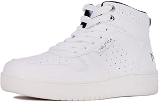 Nautica Kids Sneaker: Lace-Up Fashion Shoe with Boot-Like High Top Design for Boys and Girls (Big Kid/Little Kid Sizes) - ...