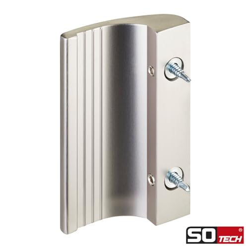 SOTECH Balkontürgriff SEJA Edelstahloptik 82 x 52 x 20 mm Aluminium Terrassentürgriff