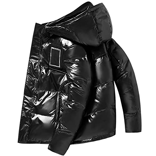 Doudoune à Capuche 90% Duvet Manteau d'Hiver Épais et Léger