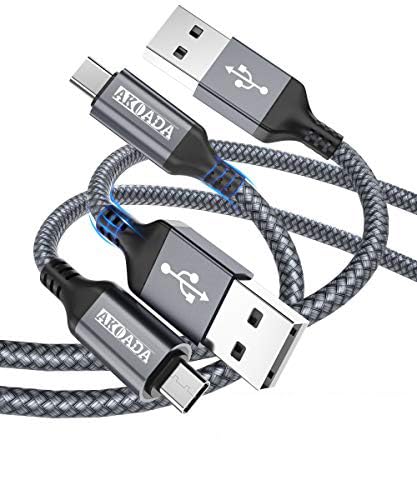 AkoaDa USB Type C Cable (15ft+15ft, Grey)