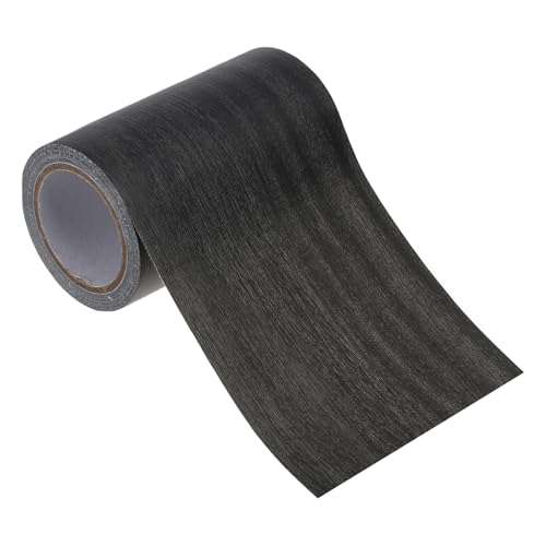 PATIKIL Wood Grain Repair Tape 2.2" x15ft, Self Adhesive Realistic Textured Repair Tape Patch for Floor Door Table Cabinets Desk,Ebony