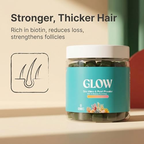 Gummies aux algues croissance cheveux ongles et santé globale