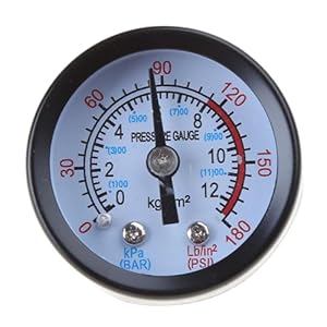Hangsu 0-180psi 0-12Bar Druckmessgerät