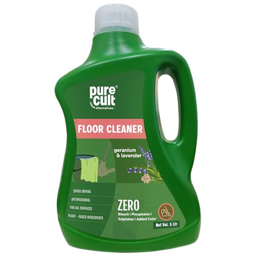 PureCult Floor Cleaner with Essential Oils (5000 ml) | Suita...