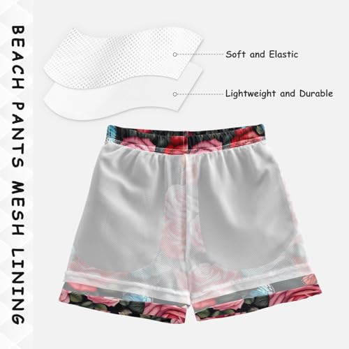 Boy Swim Trunks Butterfly Rose Flower Toddler Swim Shorts Boy Bathing Suit Swimsuit Toddler Boy Swimwear 2T 202b32884