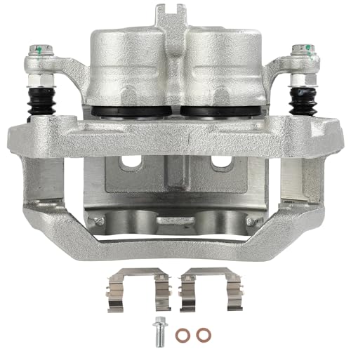 Image of 19B2870B Front Left Disc Brake Caliper w /Bracket