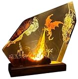 lampe dragon ball z goku kamehameha Cette veilleuse en résine faite à la main comporte des bandes LED vibrantes qui créent une atmosphère charmante