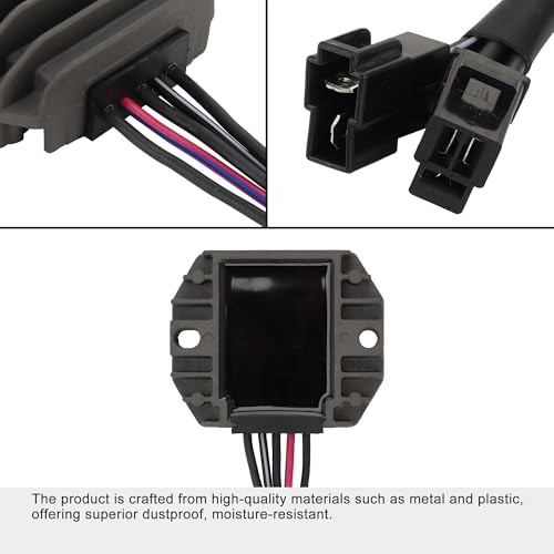 Regulador de voltaje de moto GOOFIT con rectificador estable de corriente 5