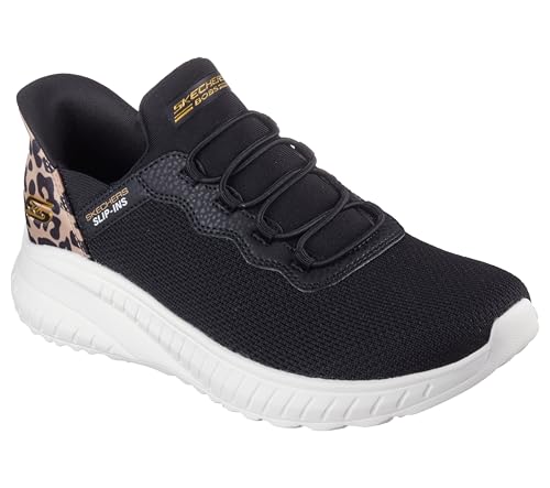 Image of Skechers Women's Bobs Squad Chaos Hands Free Slip-ins Sneakers | Casual Shoes