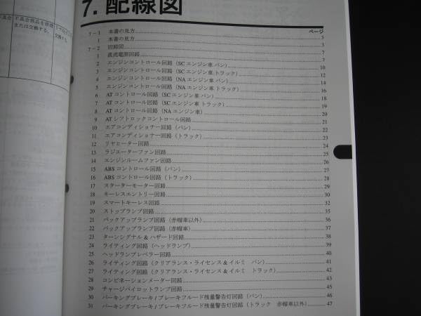 絶版品☆TT1/2 TV1/2 サンバー解説書・整備解説書・配線図集2009/9