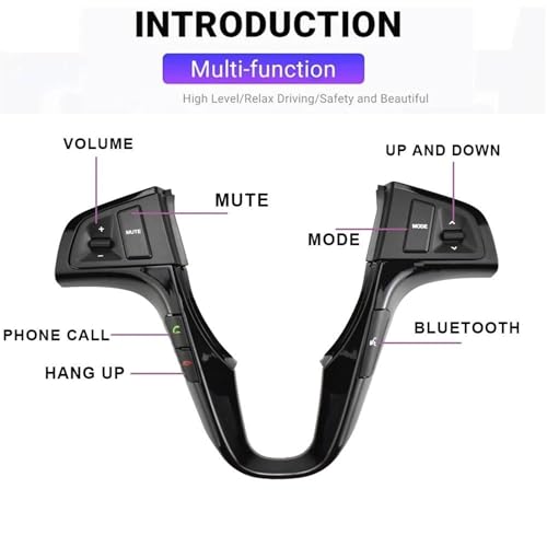Boutons commande audio volant pour réparer commande Hyundai usée