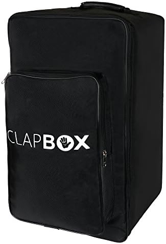 Clapbox Cajembe Cajon (4 instruments in 1) - Rubber wood (H:50 W:30 L ...