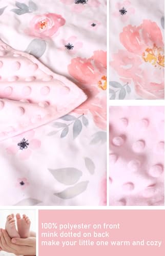 Image of Car Seat Cover Baby Winter, Minky Infant Car Seat Cover, Cozy & Warm Carseat Canopy for Boys and Girls, Multi-use Baby Carrier, Stroller, Nursing Cover, Minky Blanket