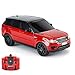 CMJ RC Cars Range Rover Sport Remote Control Car Scala 1:24 con luci LED funzionanti, Supercar radiocomandata (Rosso)