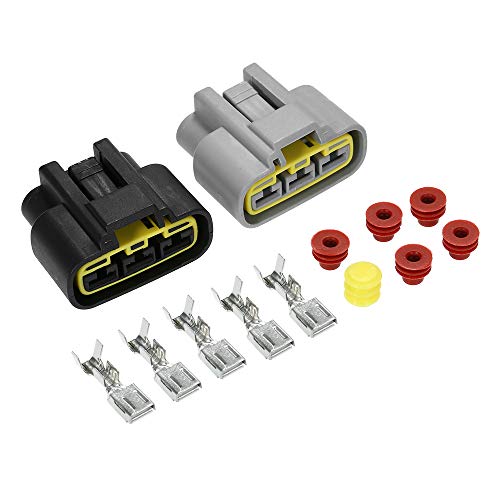 Yorten Conector elétrico do retificador do regulador de tensão 1Set compatível com HONDA TRX Yamaha