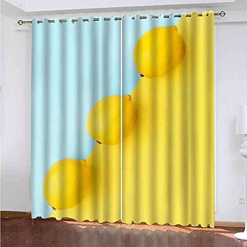 Rideaux occultants 100% polyester grand format pour chambre d'enfant - 2