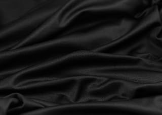 SleepyNights HOTEL QUALITY EGYPTIAN COTTON FLAT SHEET: 4FT BED (SMALL DOUBLE) BLACK