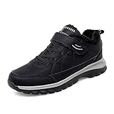 HJUGHPN Zapatos de invierno para hombre, botas de senderismo para hombre, impermeables, informales, antideslizantes, para exteriores, escalada, senderismo (talla 44 EU)