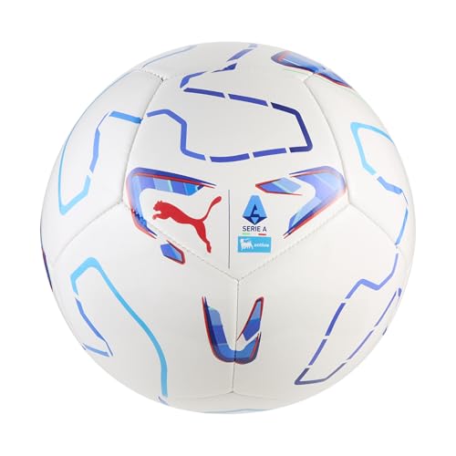 PUMA Pallone da Calcio Stellar Play Serie A 5, White Multicolor