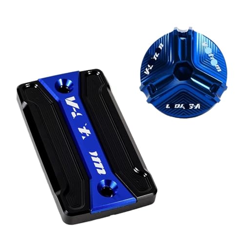 Réservoir frein arrière couvercle Vstrom 650 1000 bouchon huile bleu