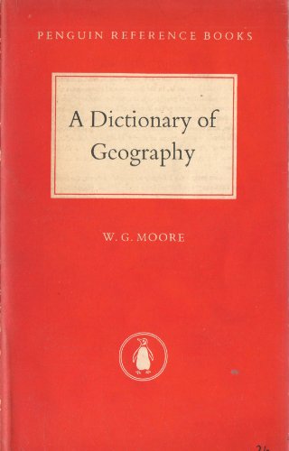 A Dictionary of Geography B000H5DAKU Book Cover