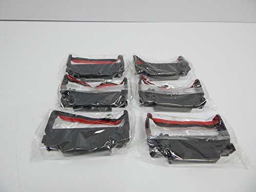 LD Products Compatible POS Ribbon Cartridge Replacement for Epson ERC-30BR (Black & Red, 6-Multipack) Compatible with Epson ERC-30 M119 M119B M119D M133A M270 M52JB IT-U375 TM-200 TM-260