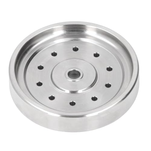 Fafeicy Écran de Douche de la Machine à café 304 en Acier Inoxydable, Assiette de Dispersion de Remplacement pour 9 Têtes D'infusion de Série, Porte-douche Intérieure Durable Accessoire