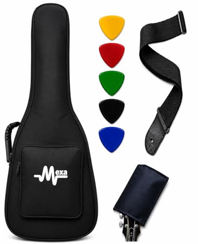 Mexa Acoustic Guitar Bag Padded Compatible with 38; 39; 40; 41; I...