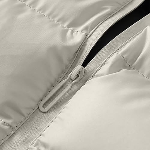 Men's Hooded Puffer Vest Casual Lightweight Full Zip Up Sleeveless Jacket - image 7