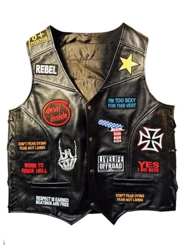 Image of Motohog Unique Embroidered Iron on Patch (Polar Star), 3.2 * 3.2 inches Diameter