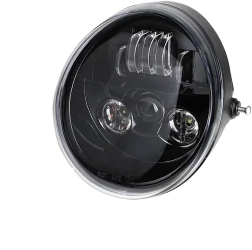 Phare de moto optique LED avant premium 60W compatible VRSC