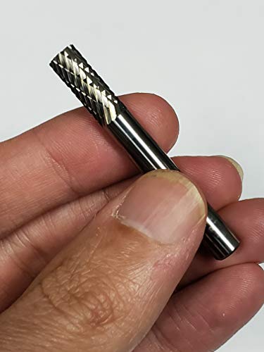 Fresa de carburo de doble corte SA-1 1/4" x 5/8" miniatura 5