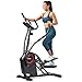 Elliptical Cross Trainer for Home Gym, Magnetic Resistance Elliptical Trainer Machine, Quiet Cardio Fitness Cross Trainer with LCD Monitor, Full Body Workout Elliptical Machine