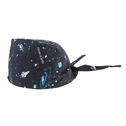 COMBR Scrub Hat Health Service Working Cover Sweatband Headwear Unisex Style 2