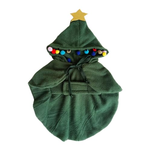 Disfraz navideño para perro, capa cómoda y transpirable