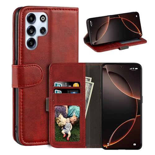 UOGNADGD ���U�[�t���b�v�J�o�[ Doogee B10 Pro 4G �Ƃ̌݊������� �J�[�h�X���b�g�t���E�H���b�g�P�[�X�A�}�O�l�b�g�N���[�W���[�A�L�b�N�X�^���h�ARFID�ϏՌ��t�H���I (���b�h)