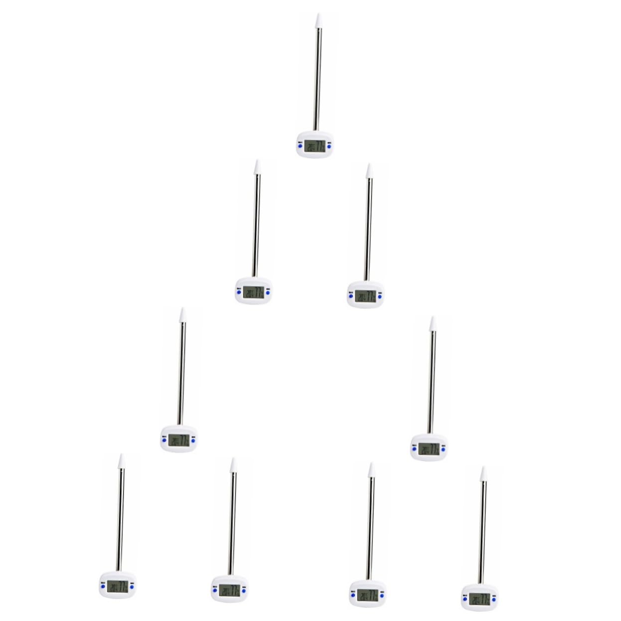 Toddmomy 3 Pezzi Rilevatore Di Temperatura E Umidità Termometro Per Umidità Monitor Del Terreno Igrometro Misuratore Del Terreno Per Giardinaggio Strumento Per Testare Il Terreno Monitor