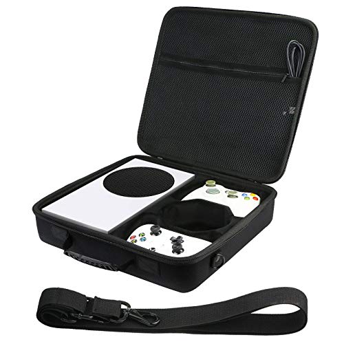 Co2Crea Hard Travel Case Replacement For Xbox Series S Game Console Wireless Controller (Black Case) #TOP1